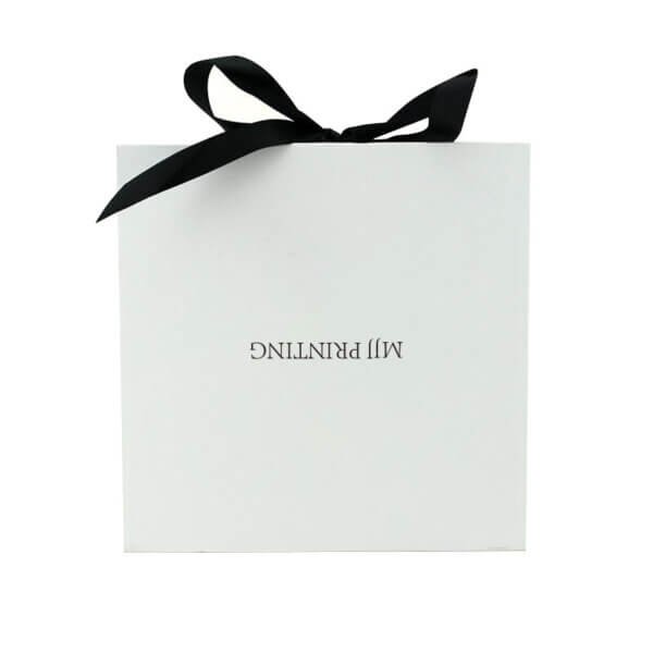 Luxury White Perfume Cosmetic Set Packaging Box Custom Luxury Perfume Box With Ribbon Logo Rigid Box For Skin cream Product - Obraz 4