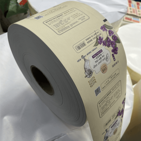 stampa personalizzata Sapone Film d'imballaggio con cera pieghevole carta wrapper per il sapone