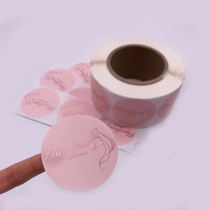 Custom Roll Label Stickers Adhesive Label View
