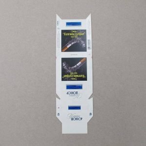 Custom Printed Rectangular Cigarette Box Tobacco Metal Horse Mouth Box Cigarette Packaging Tin Box Product Image