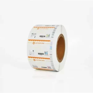 Security Printing Hologram Paper Sticker Hologram Strip Label Randomly Hologram Stamping Finish Detail