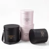 Custom Luxury Round Paper Tube Flower Boxes Cylinder Gift Packaging Box For Flowers Packaging Finish