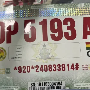 Custom Car Sticker Printing Temporary License Plate Sticker Detail Protector